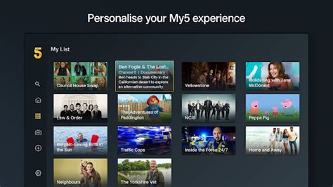 channel 5 listings